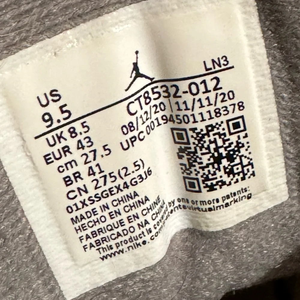 Jordan 3 Retro “Cool Grey”
